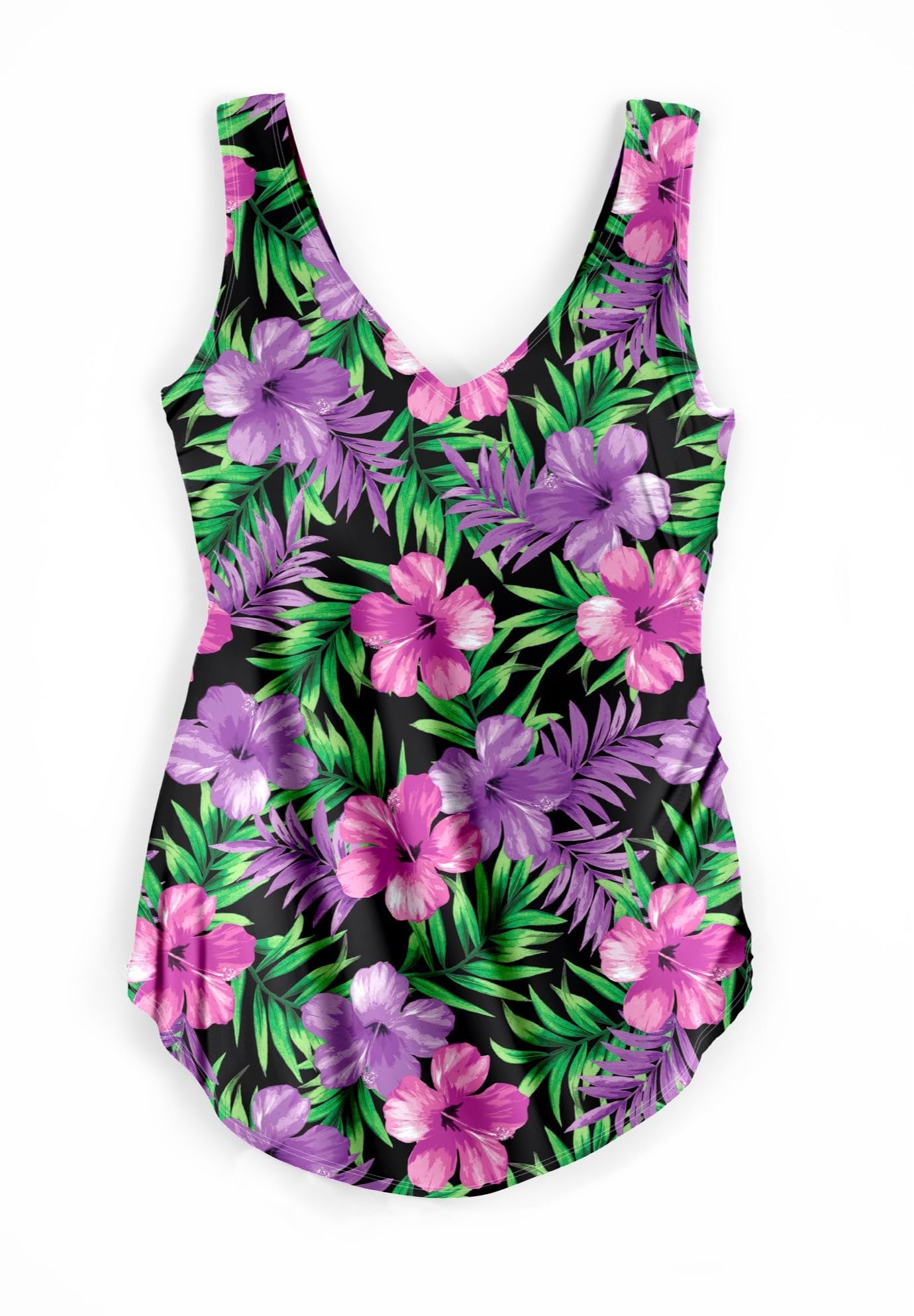 Swim 365 Women's Plus Size Cargo Swim Short with Built-in Brief - Image 4