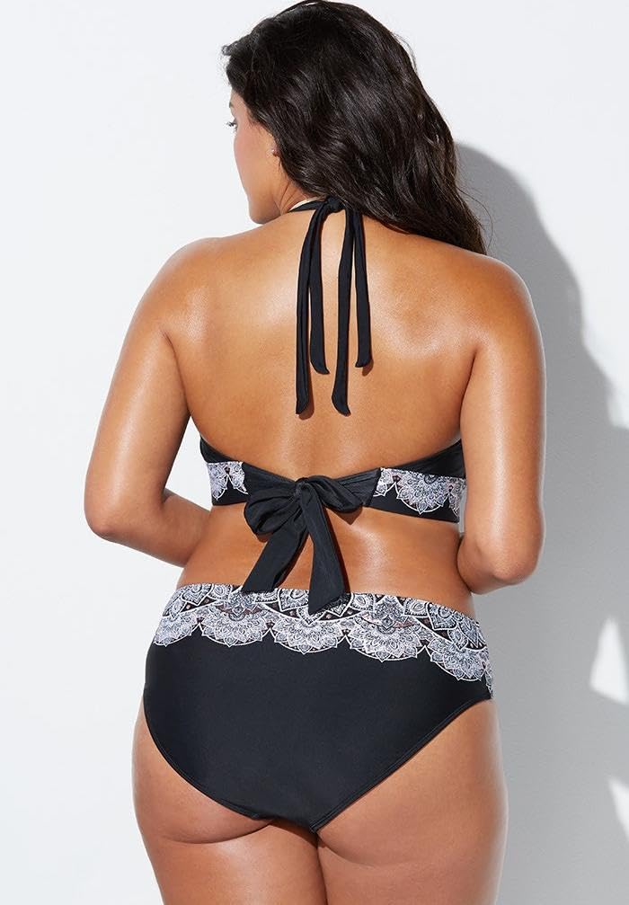 Swimsuits For All Avenger Halter Bikini Set - Image 6