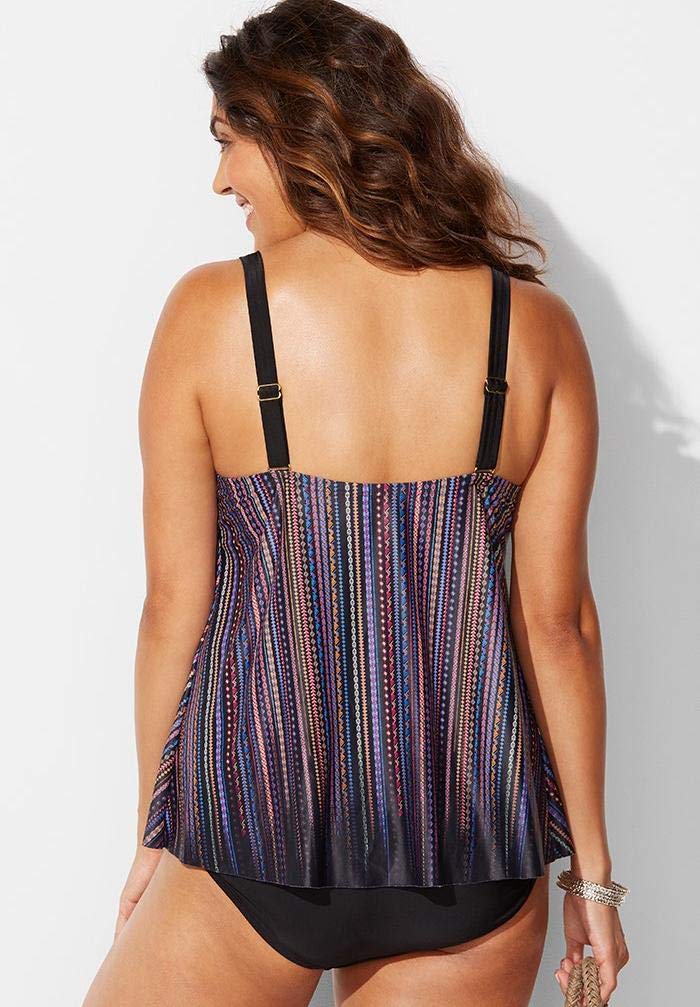Swimsuits For All Flyaway Underwire Tankini Set - Image 2
