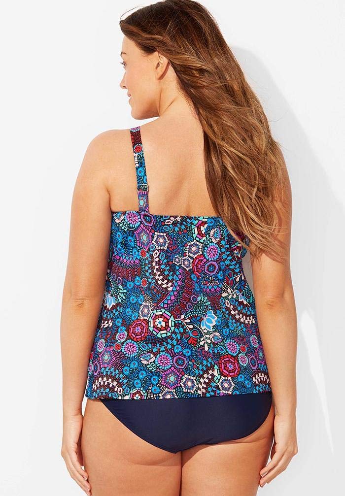 Swimsuits For All High Neck Tankini Set - Image 2