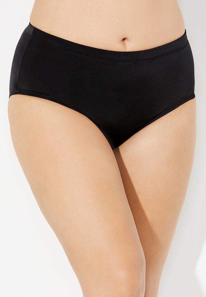 Swimsuits For All Mesh Wrap Bandeau Tankini Set - Image 3