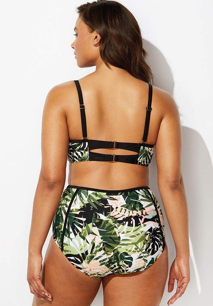 Swimsuits For All Madame Underwire High Waist Bikini Set - Image 2