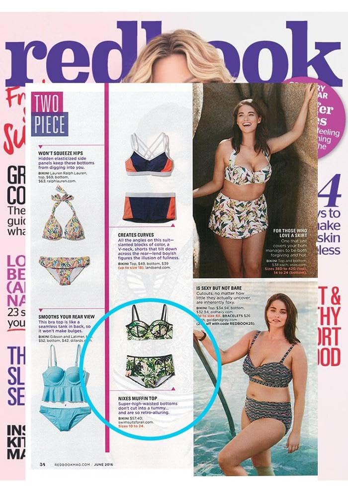 Swimsuits For All Madame Underwire High Waist Bikini Set - Image 6
