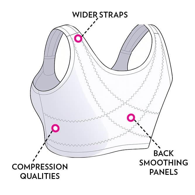 Swim 365 Women's Plus Size Back-Smoothing One-Piece Swimsuit - Image 5