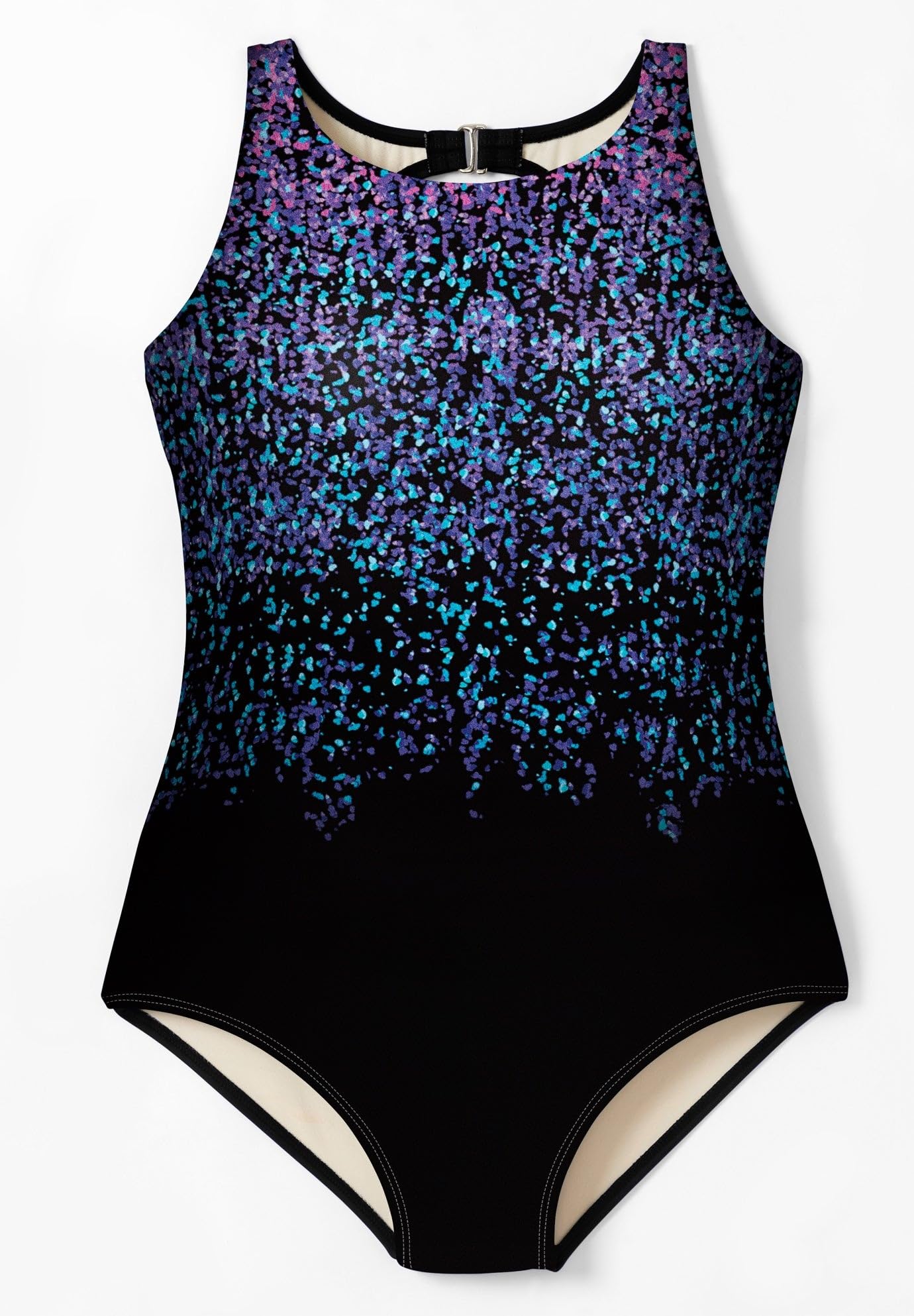 Swimsuits For All Swim 365 Women's Plus Size High-Neck One Piece - Image 4