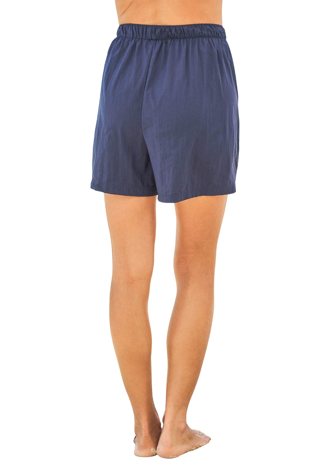 Swimsuits For All Swim 365 Women's Plus Size Taslon Cover Up Bottom with Elastic Waist - Image 5