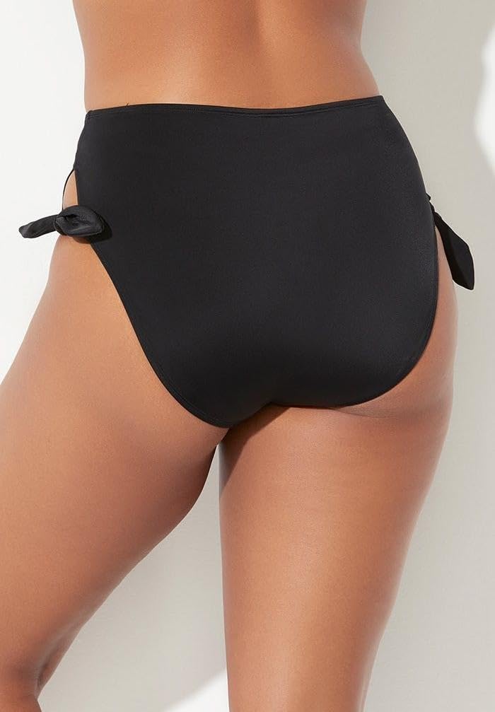 Swimsuits For All Women's Bow High Waist Brief (Plus - Image 2