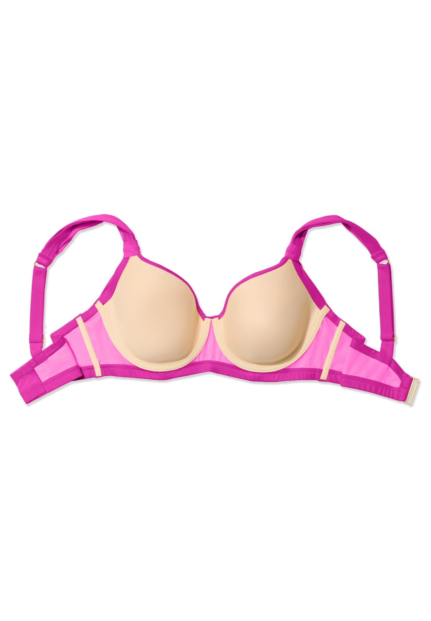 Swimsuits For All Women's Bra Sized Drape Front Underwire Bikini Top (Plus - Image 6