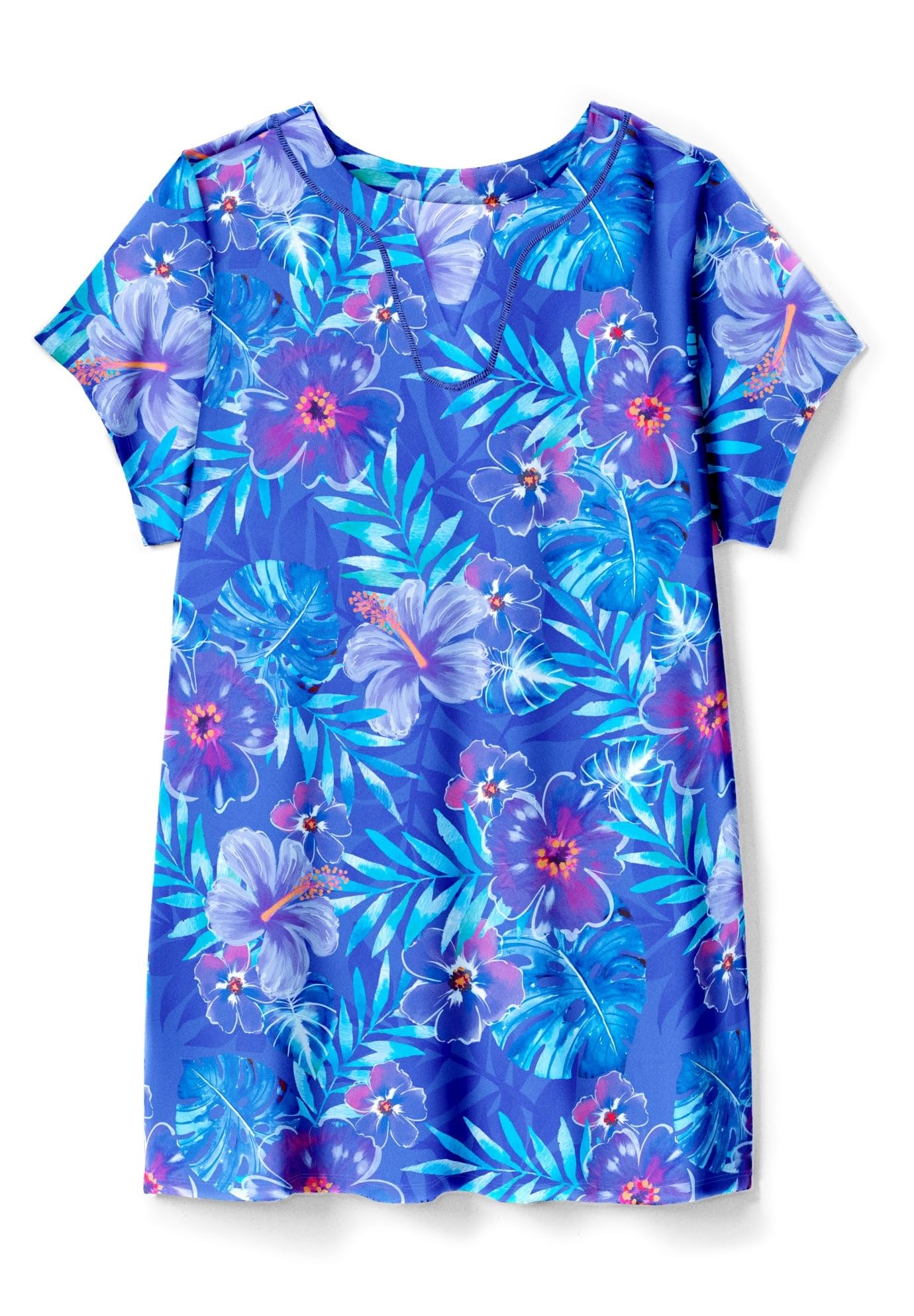 Swimsuits For All Women's Chlorine Resistant Swim Tunic (Plus - Image 4