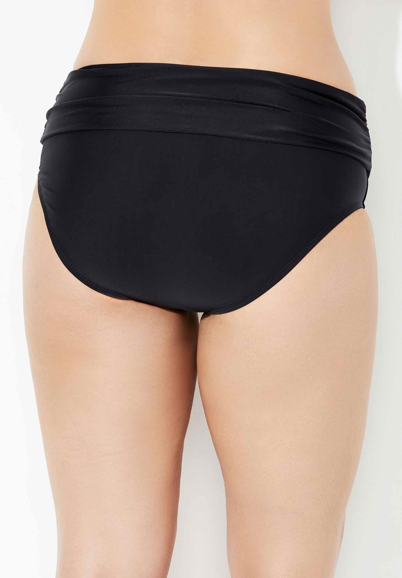 Swimsuits For All Women's Foldover Swim Brief (Plus - Image 2