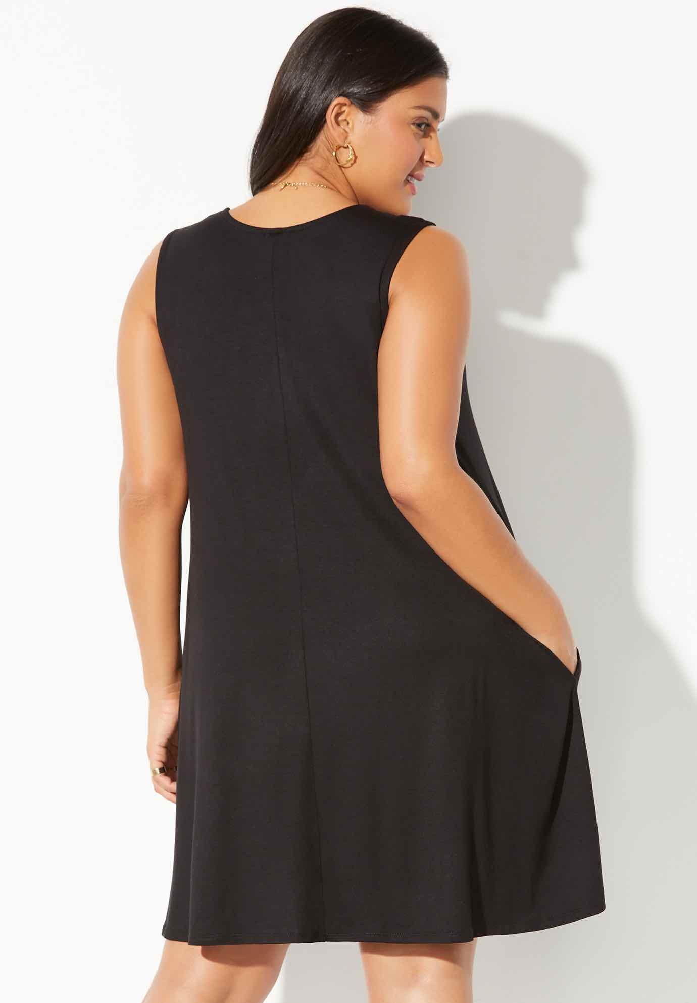 Swimsuits For All Women's Jordan Pocket Cover Up Dress (Plus - Image 2