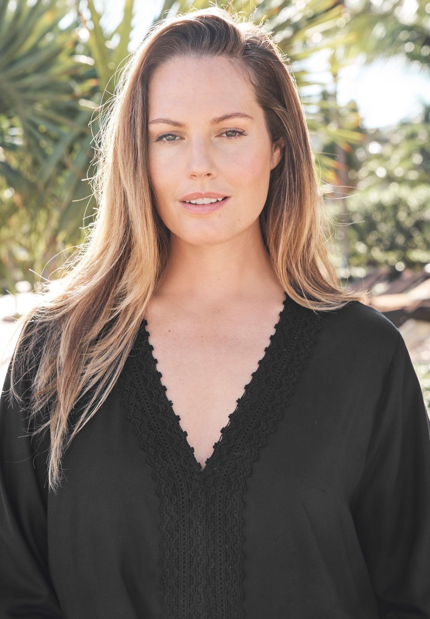 Woman Within Women's Plus Size Crochet Dress Cover-Up - Image 4